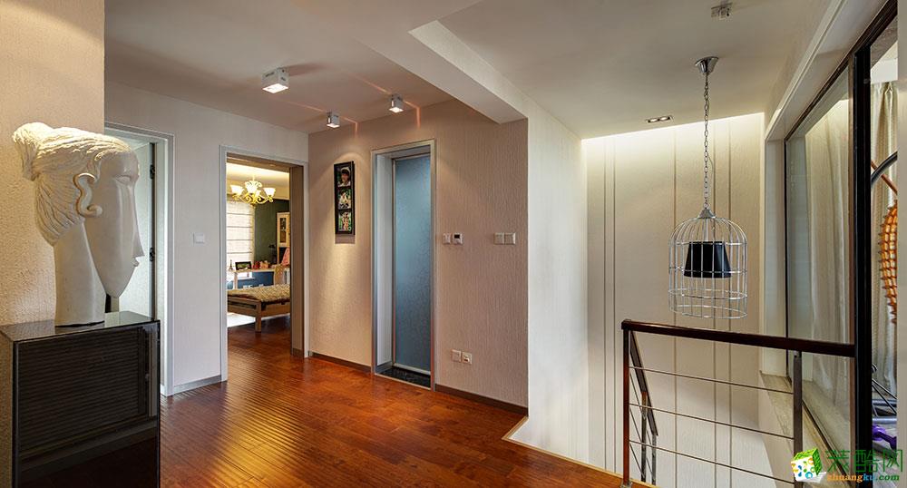 世纪绿洲100平米三居室现代风格装修效果图