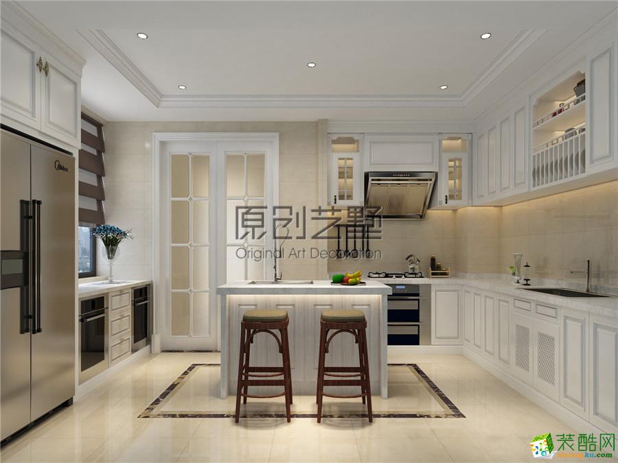 华侨城248平欧式风格别墅装修设计效果图