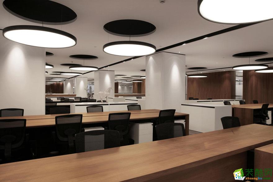 乌市办公室装修-1600平米大型办公室装修-博之峰装饰