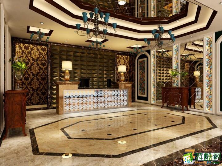西安酒店大厅设计装修效果图