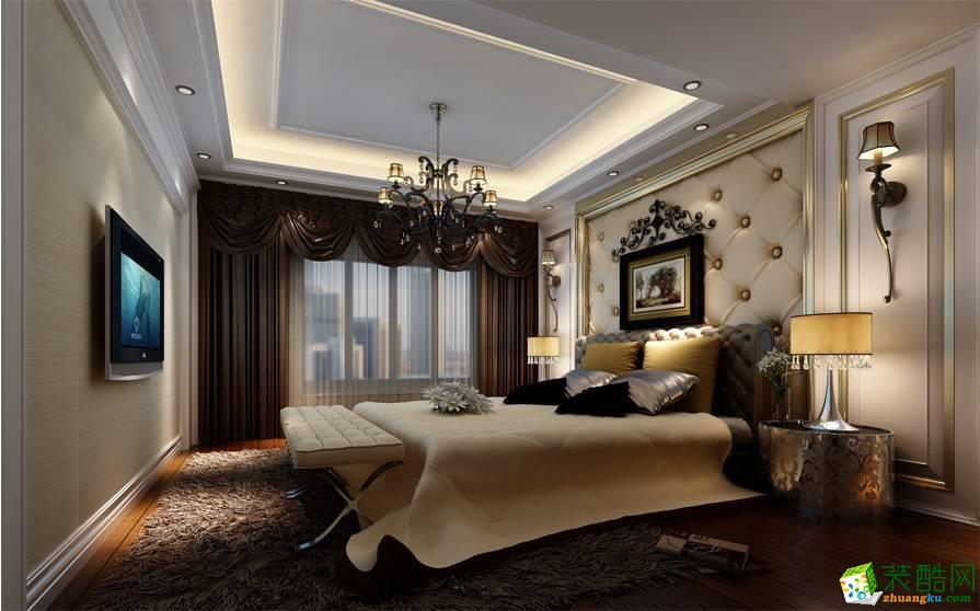 重庆160平米欧式风格跃层住宅装修效果图片