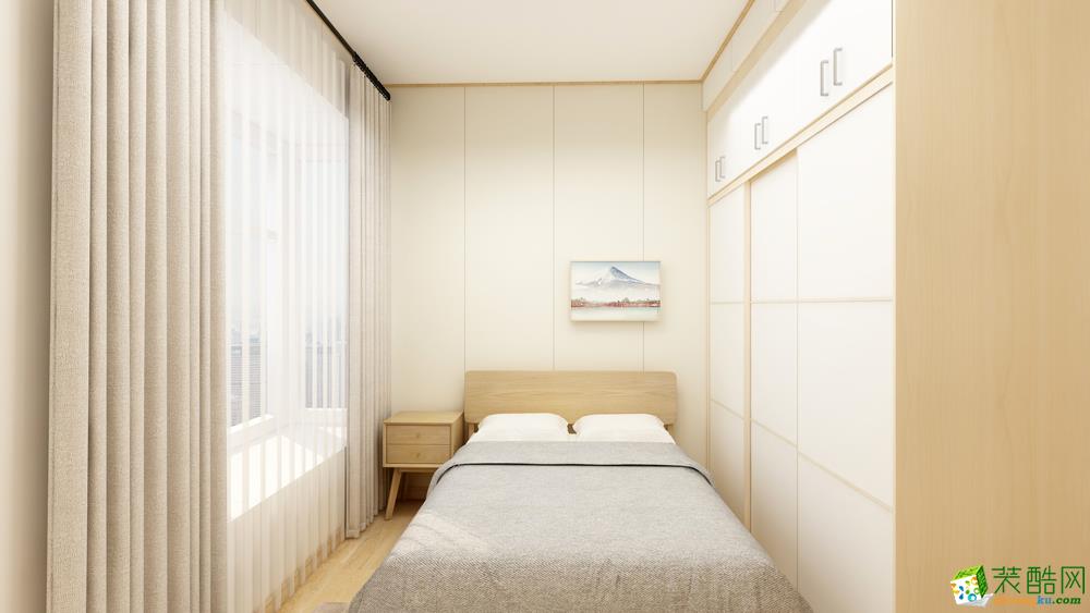 98平米二室一厅两卫一厨日式风格案例效果图