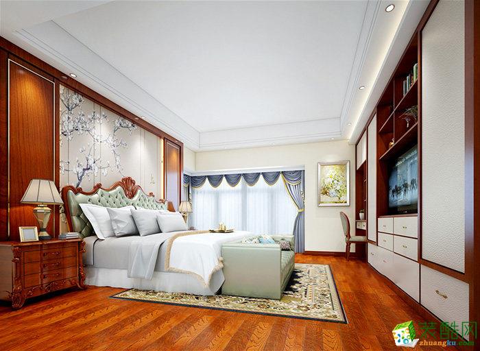 成都280㎡新中式风格五居室装修案例图片