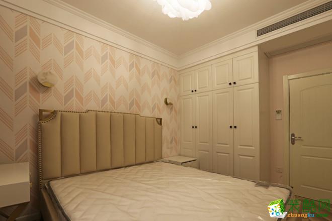 哈尔滨127㎡三室两厅现代简约风格装修效果图