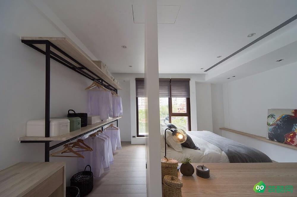 青岛110平米日系风格三室两厅装修效果图