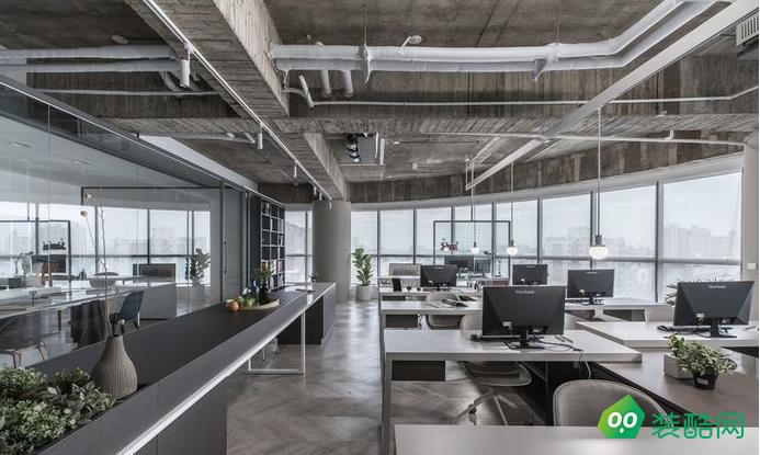 1000平米办公室现代风格装修