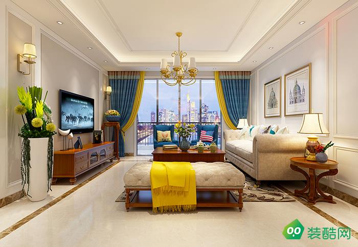 美式风格 / 四室两厅两卫 上海165平米美式风格四居室装修案例图片