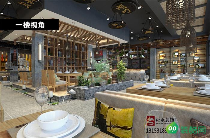 淄博主题餐厅中式餐厅装修设计公司
