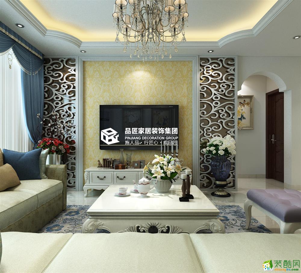 桂林85平米两室一厅装修―顺祥南洲1号欧式风格作品