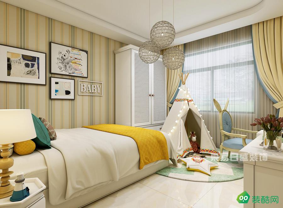北京东易日盛装饰-三居室121平现代装修案例效果图