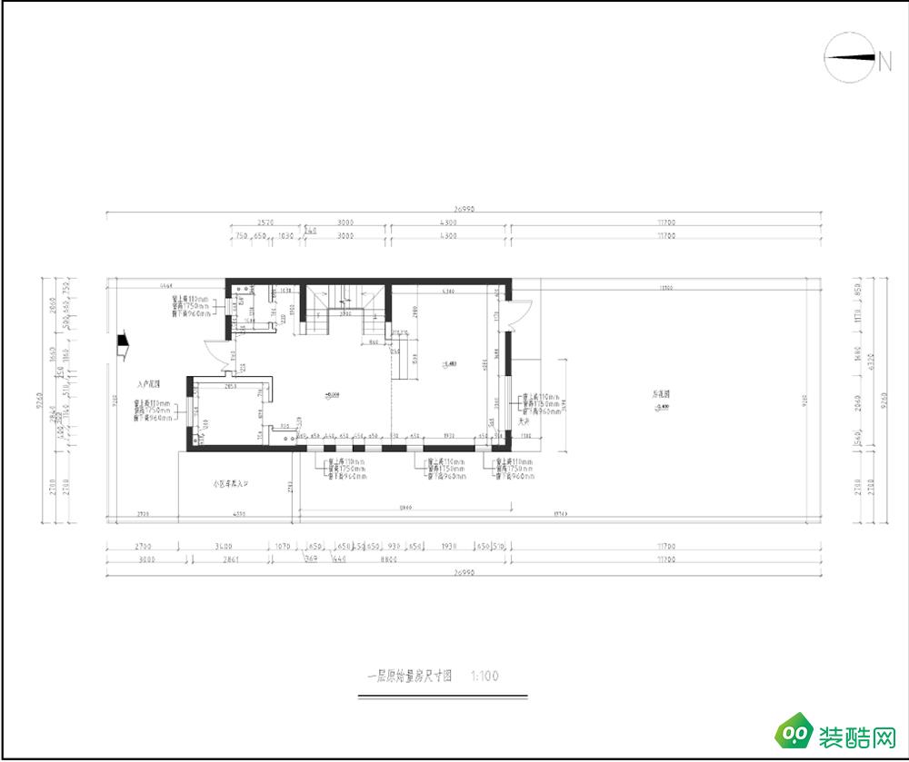 西安163平米现代四室两厅两卫装修效果图