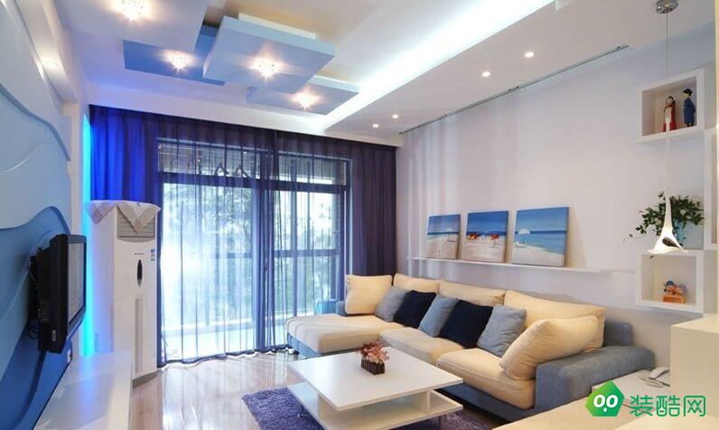 湘潭130平米地中海风格三室两厅装修效果图-正宇装饰