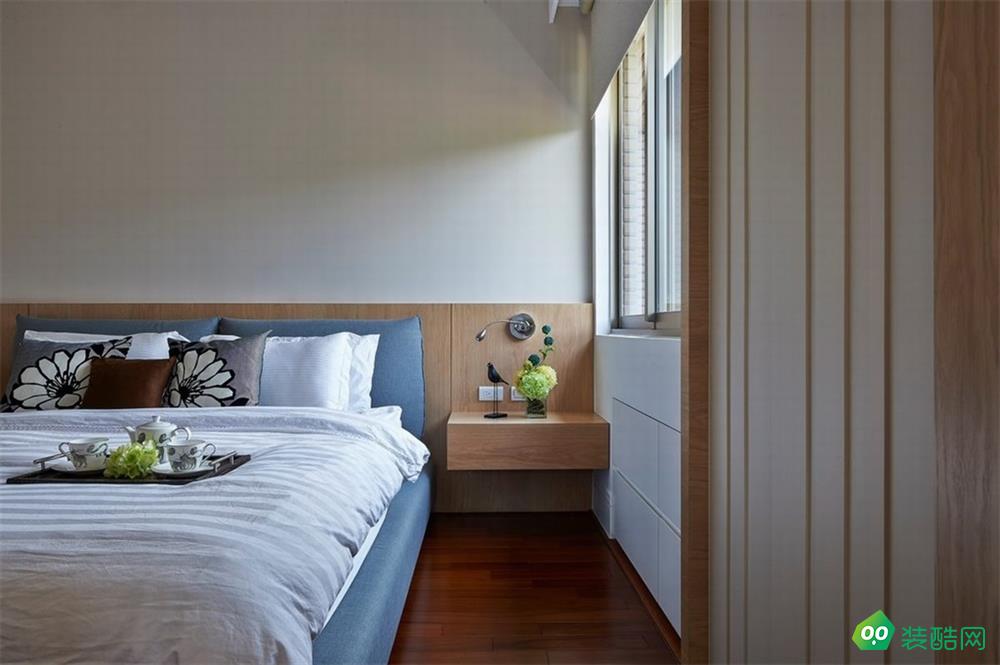汉中93平米日式纯木日风格两室一厅装修效果图-盛腾美巢家装饰