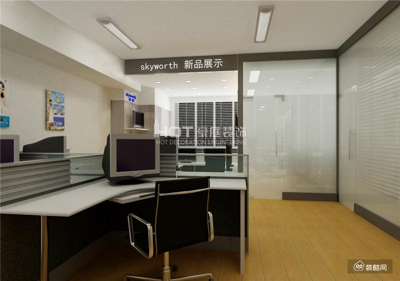 济南豪庭装饰——1000平米办公室装修效果图