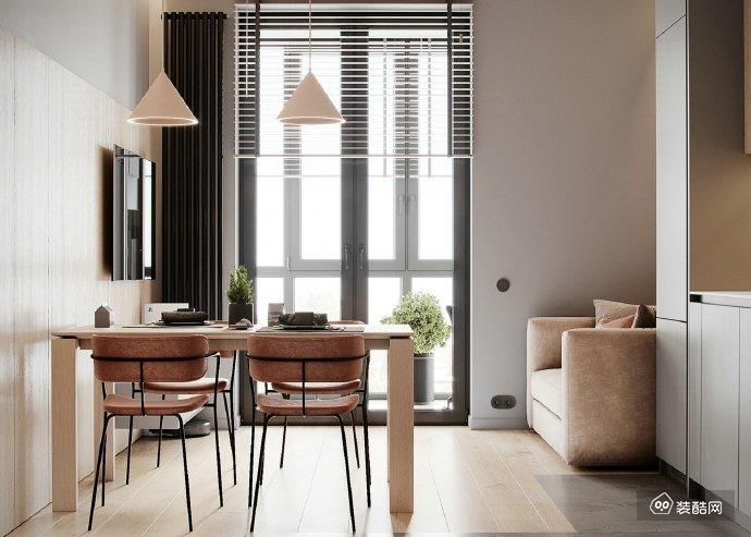 原木风小空间公寓设计 超舒适！