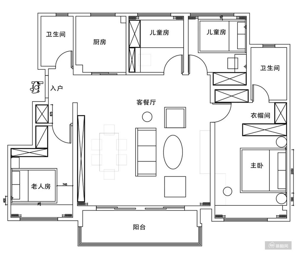 司哲丽家居-【金地玖峯汇】128现代轻奢，演绎舒适质感的家