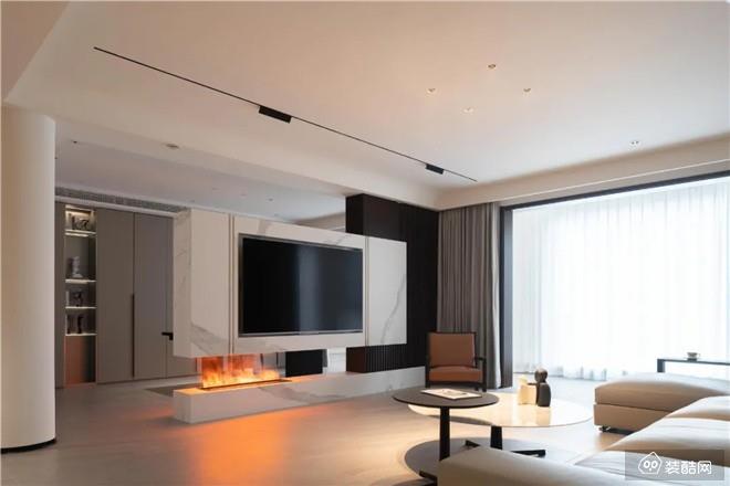 桂林150平米现代风格三室装修效果图