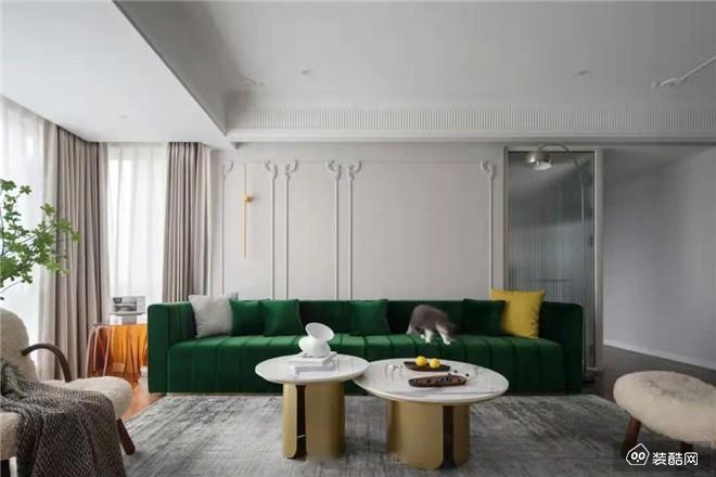 桂林110平米现代风格三室装修效果图