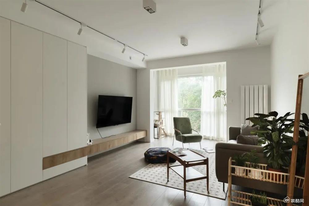蒙自梵艺轩装饰-90平米两居室现代简约装修效果图