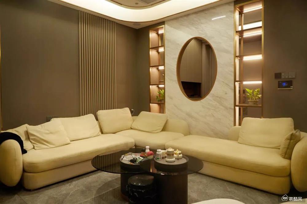红河中润弘承装饰-350平米四居室现代轻奢装修效果图